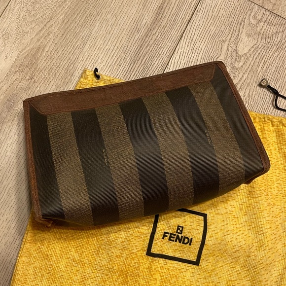 Fendi Zucca clutch